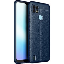 Mey İthalat Mey Ithalat®  Realme C25 Kılıf Auto Focus Kapak - Lacivert