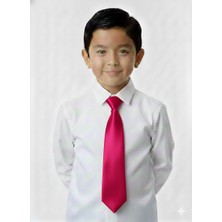 Masal Dünyası Bursa Saten Lastikli Pratik Erkek Çocuk Kravat - Renk Seçenekl