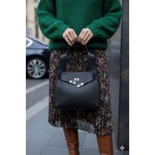 Çantam Gelsin Shopper Bag Kemer Aksesuarlı Omuz Çantası