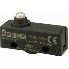 Emas MN2PUM7 Mini Siviç Tip 2 Kalın Kısa Metal Pimli