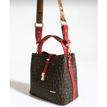 Justpolo Kadın 4 Bölmeli Omuz ve Çapraz Çantası