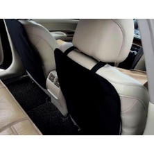 Raftan Topla Araba Koltuk Arkası Koruyucu 2 Li Kılıf - Siyah