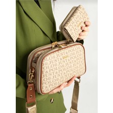 Just Polo Kadın 5 Bölmeli Çanta Cüzdan Takımı TYCET072053