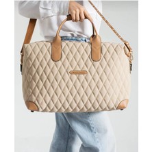 Miami Polo Clup Orijinal Büyük Boy Valiz Tarzı El ve Omuz Çantası TYC07ET1155