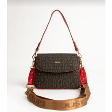 Justpolo Kadın Lacos 5 Bölmeli Omuz ve Çapraz Çantası