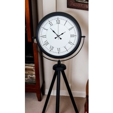 Almira Butik Black Elite Tripod Ayaklı Saat