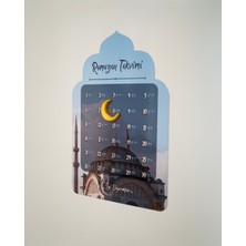 Ramazan Takvimi Magnet | Dekoratif Ramazan Süsü ve Şık Ramazan Süsleri