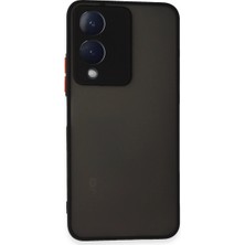 Selfbuysell Vivo Y17S Kılıf Montreal Silikon Kapak - Siyah