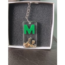 Miina Aksesuar Epoksi Isminize Özel Anahtarlık