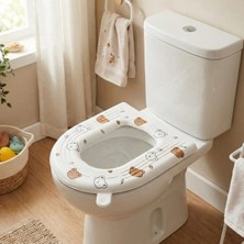 Eco Lounge Desenli Klozet Oturak Kılıfı