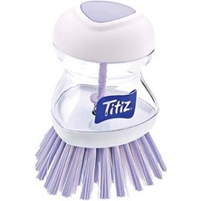 Raftan Topla Deterjan Hazneli Bulaşık Fırçası - Titiz