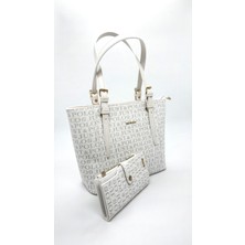 Kadın El ve Omuz Çantası Çanta Cüzdan Kombini Justpolo Ebat :boy: 25 En : 35 cm TYCTMET2205