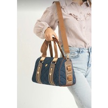 Çantam Gelsin Miami Polo Kadın Kapitone Büyük Boy El ve Omuz Silindir Model Çanta TYC073823