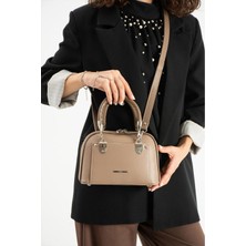 Çantam Gelsin 5 Bölmeli A Kalite Çift Askılı Astarlı Günlük Kullanıma Uygun El ve Omuz Çantası