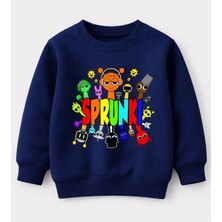 Efendioğlu Design Sweatshirt Spunki Baskılı Pamuklu Çocuk Sweatshirt