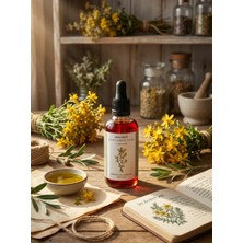 Kırsal Esinti Organik Kantaron Yağı – Cam Damlalıklı Şişe 50 ml