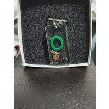 Miina Aksesuar Epoksi  Isminize Çzel  Harf Anahtarlık