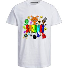 Efendioğlu Design Kısa Kollu Spunki Baskılı Pamuklu Çocuk T-Shirt
