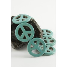 Zero Land Storozde 3,5 mm Barış Turkuaz Taşı-Turkuaz