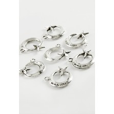 Zero Land Storozde Ay Yıldız Aparat 50 Gram-Gümüş Rengi