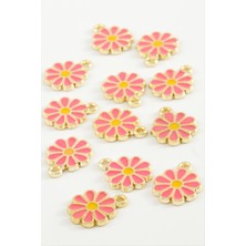 Zero Land Storozde Papatya Tek Kulplu Mineli Bileklik ve Kolye Ucu Aparatı 1 Adet-Sarı