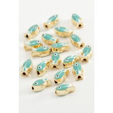 Zero Land Storozde Balık Mineli Bileklik ve Kolye Ucu Aparatı 1 Adet-Turkuaz