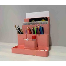 Talaşoğlu Masaüstü Organizer Kalemlik ve Evrak Düzenleyici – Çok Bölmeli Masa Üstü Düzenleyici