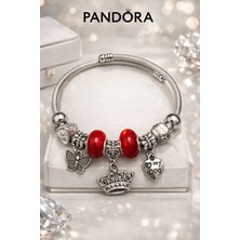 Çelik Pandora Charm Bileklik