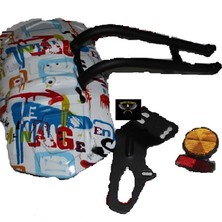 Moto Ulusoy Arka Iç Çamurluk Sıyırıcı Üniversal Aparatlı Beyaz