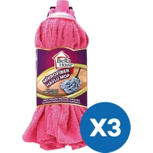 Normadia Yumuşak Mikrofiber Havlu Mop Seti, Pratik ve Temizliğe Uygun 3'lü Paket