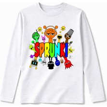 Efendioğlu Design Uzun Kollu Spunki Baskılı Pamuklu Çocuk T-Shirt