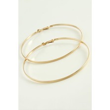 Zero Land Storozde Noktalı Metal Halka Küpe 9-10 Cm-9 cm