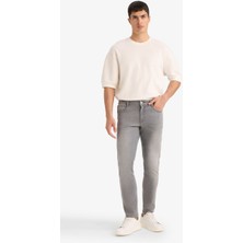 DeFacto Pedro Slim Fit Normal Bel Dar Paça Jean Pantolon D0027AX26SP