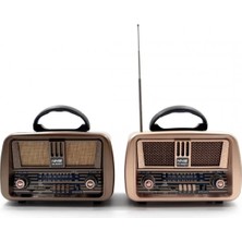 Zenvia Klasik Taşınabilir Model Nostaljik Radyo
