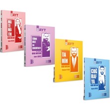 Benim Hocam Ayt Matematik Türk Dili Edebiyat Tarih ve Coğrafya Video Destekli Konu Seti 4 Kitap