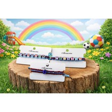 Seymen Bıçakçılık Taraftar Bilekliği Kolluk Model 3’lü Set | 3 Yaş ve Üzeri | Ayarlanabilir Ip Bileklik | Unisex