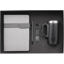 Promopanya Premium Hediye Seti (Termos , Defter, Kalem, Anahtarlık ) Isim Yazılabilir