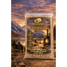 Bozsan Yüksek Isı Değerli A1 Kalite 5kg Dumansız %100 Çam Peleti Yakıtı 5kg 6mm