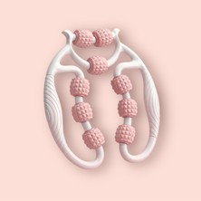 Redmina Esnek Ayarlanabilir Kas Gevşetici Masaj Aleti Lenf Selülit Bacak Kol Boyun 9 Tekerlekli