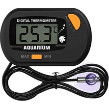 Usin Dijital Iç Veya Dış Sıcaklık Ölçer Ev Soğutmalı Dolap Odalar Akvaryum Sera Buzdoloabı Termometresi