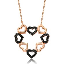 Fm Gümüş Kalpli Aşk Bayan Kolye