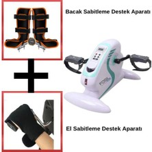 Klinik ve Ev Kullanımına Uygun El ve Bacak Sabitlemeli Pedal Seti