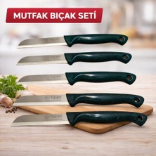 Redmina Solingen Simli Kırmızı Delikli Meyve ve Sebze Bıçagı