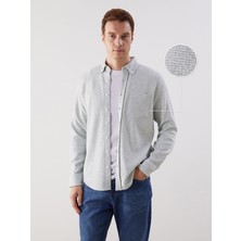 Lc Waikiki Yeni Sezon Regular Fit Uzun Kollu Erkek Dokulu Gömlek