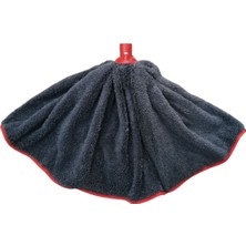 Normadia Gri Renk Paspas Mop Yedek Ucu, Temizlik Kolaylığı Için Ideal Alternatif