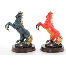 Novytech Polyester Şahlanmış At Figürü ALK1624 - Lisinya