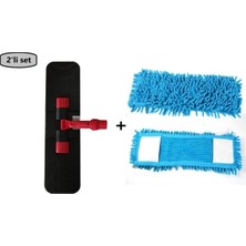 Normadia 50 cm Mop Aparatı ve Makarna Mop Bezi Seti – Temizlik Için Mükemmel Çözüm