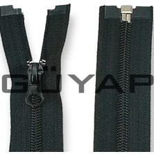 Güyap Yapı Tekstil Siyah Naylon  Mont Fermuarı 40 cm 50 Adet