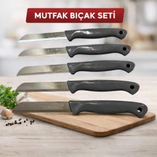 Redmina Solingen Simli Gri Delikli Meyve ve Sebze Bıçagı