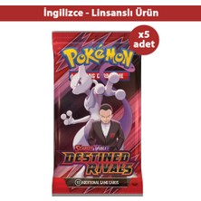Pokemon Tcg Lisanslı Destined Rivals Booster Pack - 5 Adet